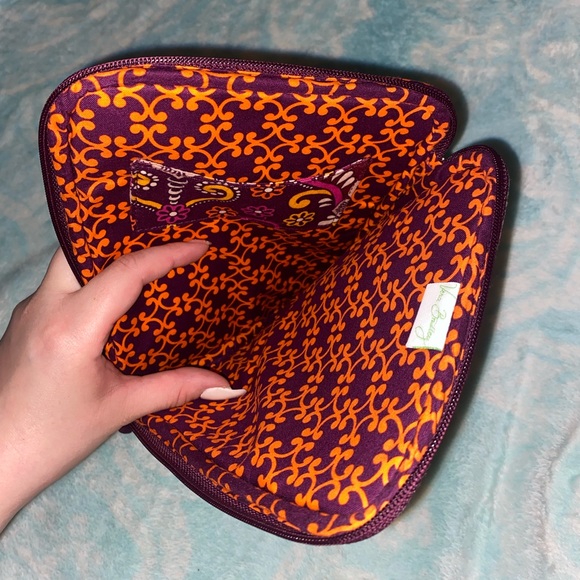 Vera Bradley Purple and Orange Tablet Case - Picture 4 of 6